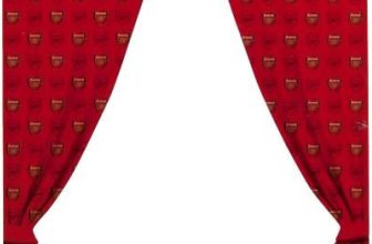 arsenal fc curtains