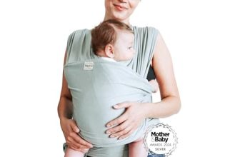 Baby Sling Wrap Newborn to Toddler Carrier, Stretchy Baby Wraps - Baby Sling Safety Tested, Hands-Free Baby Wrap Carrier, Newborn Sling - Baby Carrier (Sage)