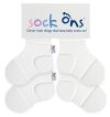 Sock Ons - Baby Sock Holders - 0-6 Months - 2 Pack - Amazing Value Pack - Keep Baby