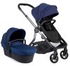 iCandy Orange Pushchair + Carrycot Complete Pram Set - Indigo